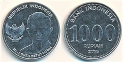 1.000 rupiah (I Gusti Ketut Pudja) from Indonesia