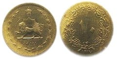 10 dinars from Iran