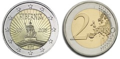 2 euro (100th Anniversary of the Easter Rising and the Proclamation of the Irish Republic) from Ireland