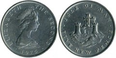 5 new pence from Isle of Man