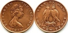 2 new pence from Isle of Man