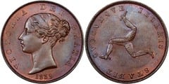 1/2 penny from Isle of Man
