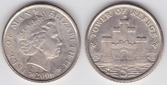5 pence (Tower of Refuge) from Isle of Man