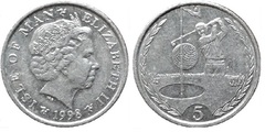 5 pence from Isle of Man