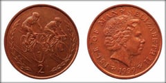 2 pence from Isle of Man