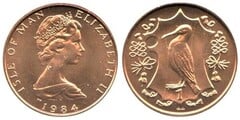 1 penny (Quincentenario del Colegio de Armas) from Isle of Man