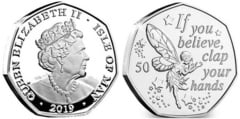 50 pence (90th Anniversary of Peter Pan - Tinkerbell) from Isle of Man