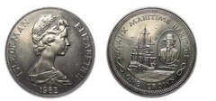 1 crown (H.M.S. Bounty) from Isle of Man