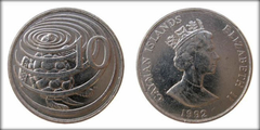 10 cents from Islas Caimán