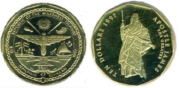 Photo of 10 dollars (Apóstol Santiago 