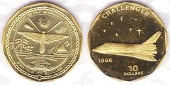 10 dollars (Challenger) from Marshall Islands