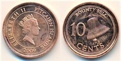 10 cents from Pitcairn Islands