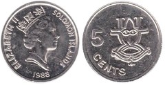 5 cents from Solomon Islands