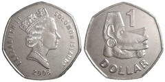 1 dollar from Solomon Islands