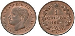 1 centesimo (Vittorio Emanuele III) from Italy