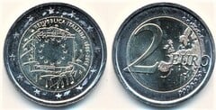2 euro (30th Anniversary of the European Flag) from Italy