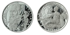 10 euro (500th Anniversary of the Birth of Giorgio Vasari) from Italy