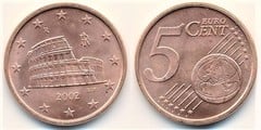 5 euro cent from Italy