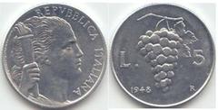 5 lire from Italy