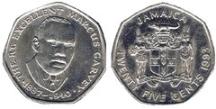 25 cents from Jamaica