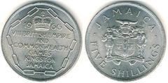 5 shillings from Jamaica