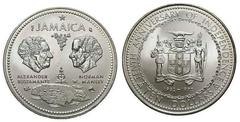 10 dollars (10º Aniversario de la Independencia) from Jamaica
