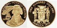 100 dollars (Admiral Horatio Nelson) from Jamaica