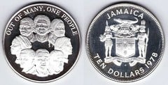 10 dollars (Unidad de Jamaica) from Jamaica