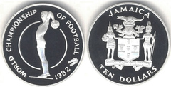 10 dollars (Campeonato Mundial de Fútbol) from Jamaica