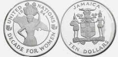 10 dollars (Decade of Women) from Jamaica