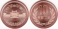 10 yenes (Naruhito-Reiwa) from Japan