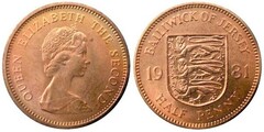 1/2 penny from Jersey