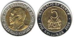 5 shillings from Kenya