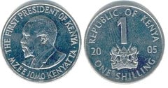 1 shilling from Kenya