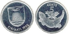 5 cents (Geco Cola de Muñón) from Kiribati