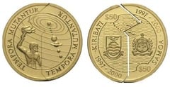 50 dollars (Tempora Mutantur) from Kiribati