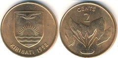 2 cents (Planta Babal) from Kiribati