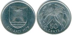 50 cents (Planta Pandano) from Kiribati