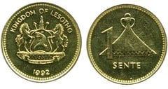 1 sente from Lesotho
