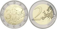 2 euro (35 Aniversario del Programa Erasmus) from Latvia