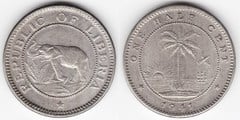 1/2 cent from Liberia