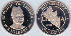 1 dólar from Liberia