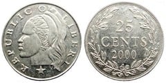 25 cents from Liberia