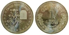 1 dinar from Libya
