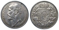 1 krone from Liechtenstein