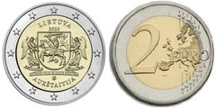 2 euro (Regiones Etnográficas Lituanas - Aukštaitija) from Lithuania