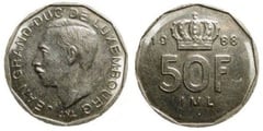 50 francs from Luxembourg