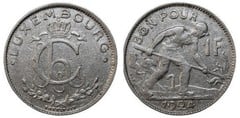 1 franc from Luxembourg