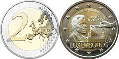 2 euro (100th Anniversary of Universal Suffrage in Luxembourg) from Luxembourg