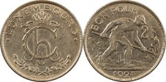 2 francs from Luxembourg